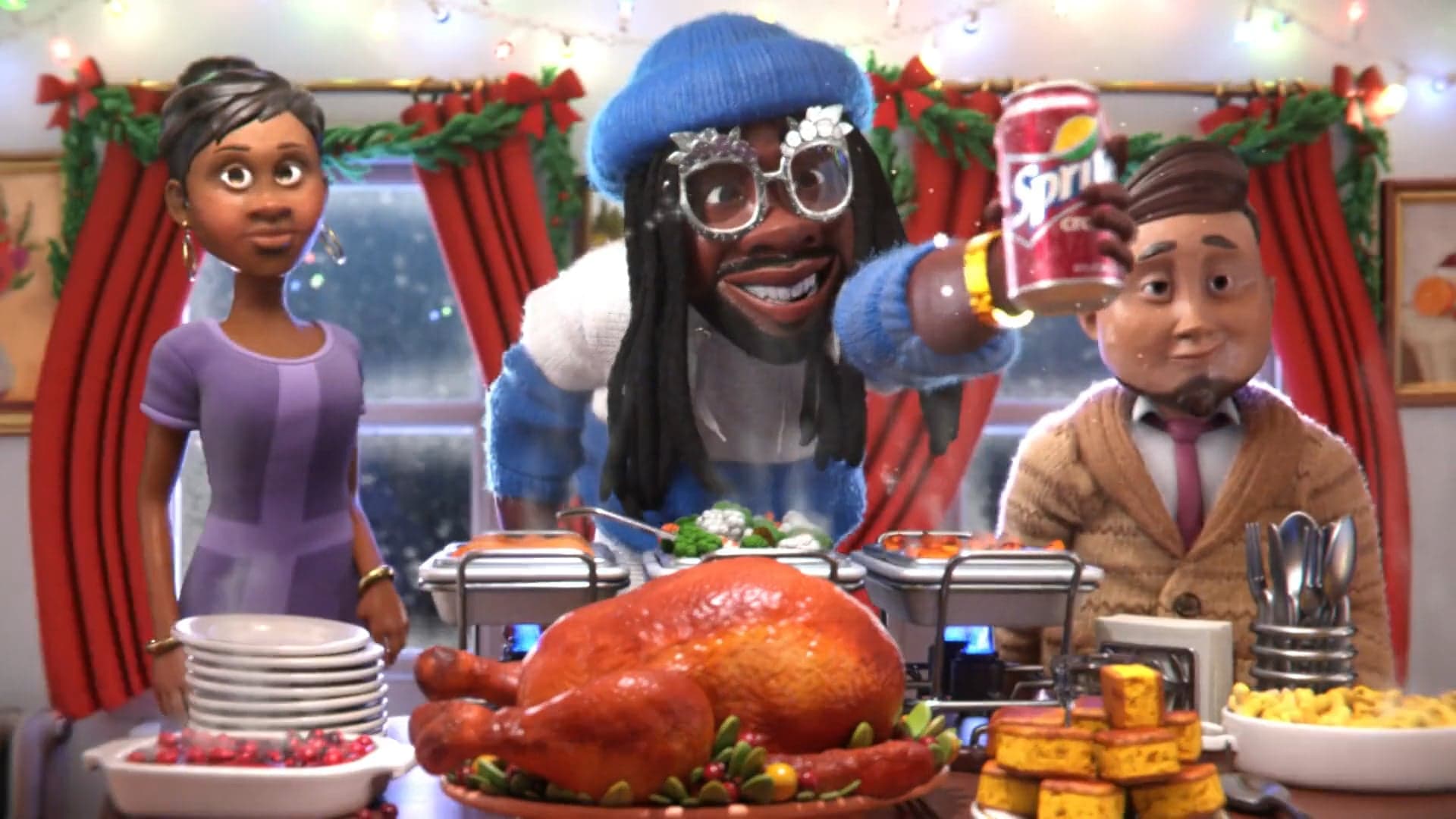 Sprite "Wanna Sprite Cranberry?"